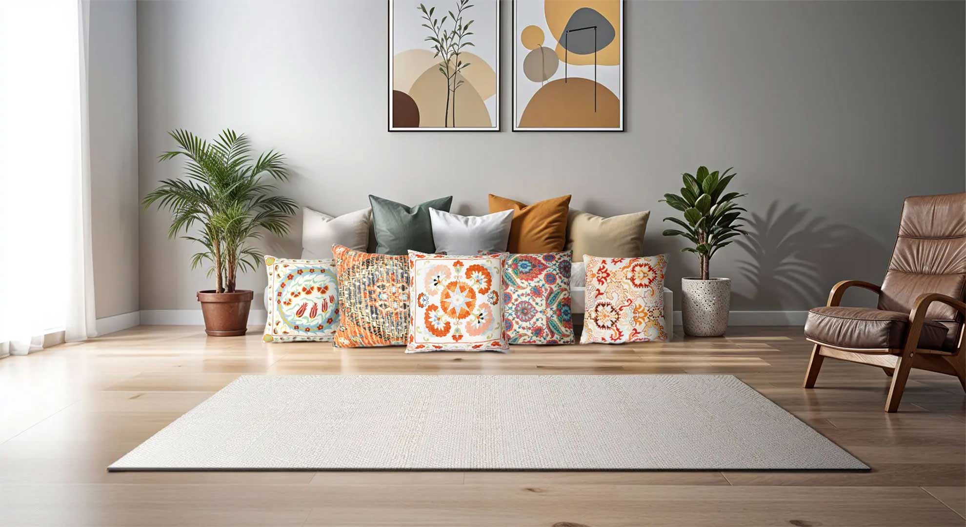 Delite International cushion collection